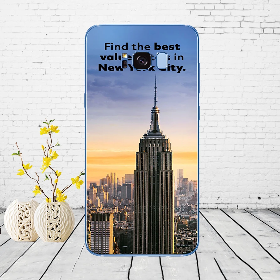 Мягкий силиконовый чехол для Samsung Galaxy S6 S7 edge S8 S9 S10 plus A70 A50 - Цвет: 8