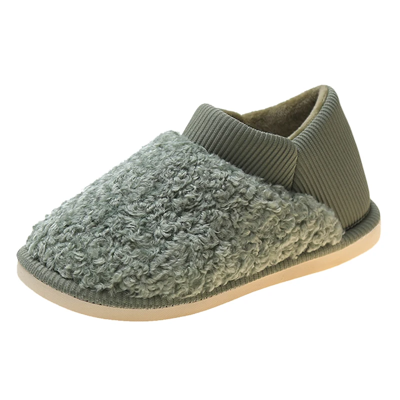 

2021 Autumn Winter Fashion All-match Comfortable Furry Women's Keep Warm Ankle Boots Women's Flat Shoes Walking Shoes Women's