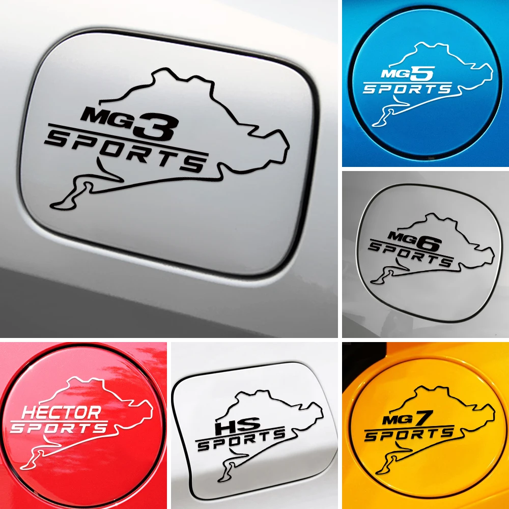 

Car Styling Fuel Tank Cap Fashion Protector Decals For Morris Garages TF ZR EV 3SW Saloon ZS MG 3 MG 5 MG 6 MG 7 GT HS HECTOR