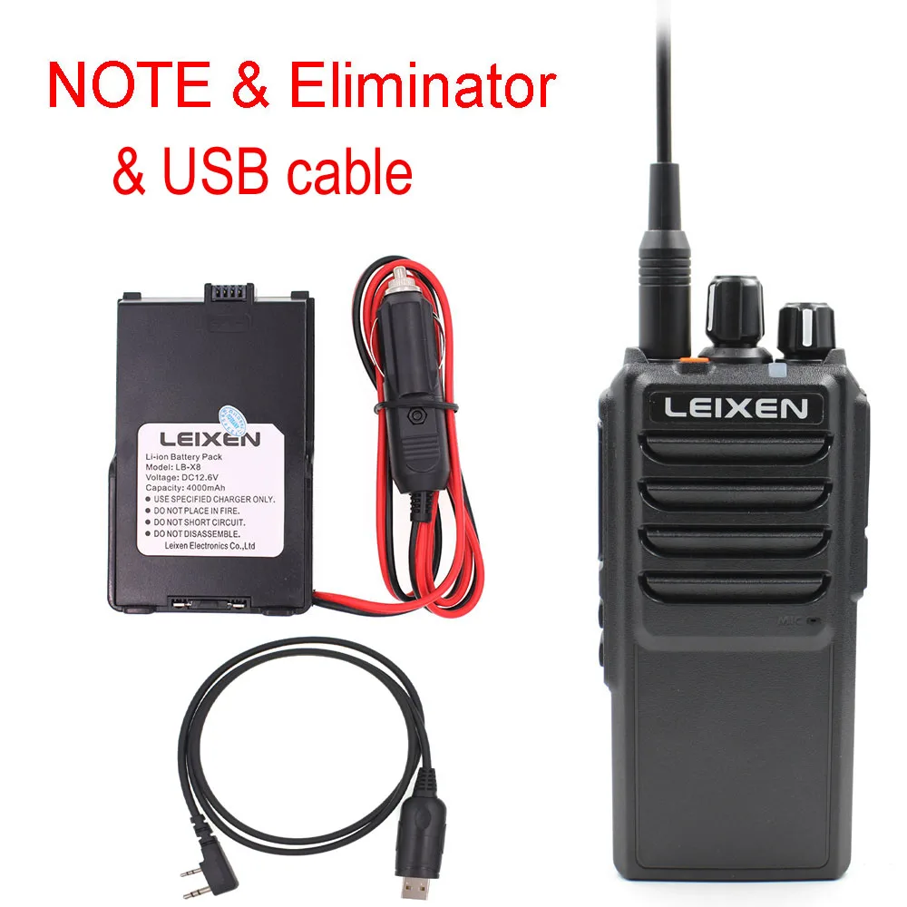 Дальнее двухстороннее радио LEIXEN NOTE Высокая мощность 20W камуфляж UHF 400-480MHz 4000mAh Ham радио