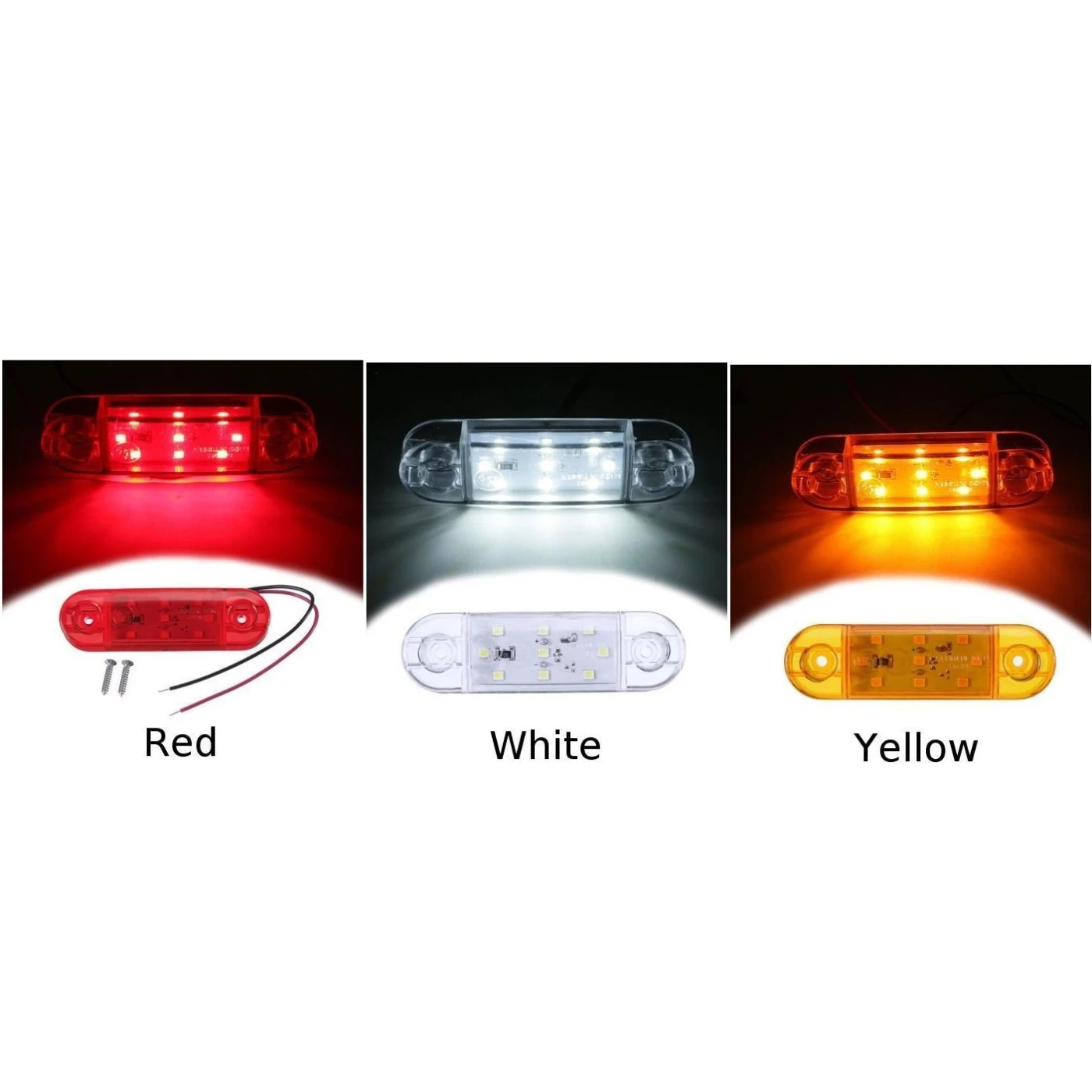 9 светодиодный боковой габаритный фонарь индикаторная лампа костюм для