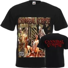 Новая футболка с принтом Cannibal Dead The wretching Spawn Dtg-S 7Xl