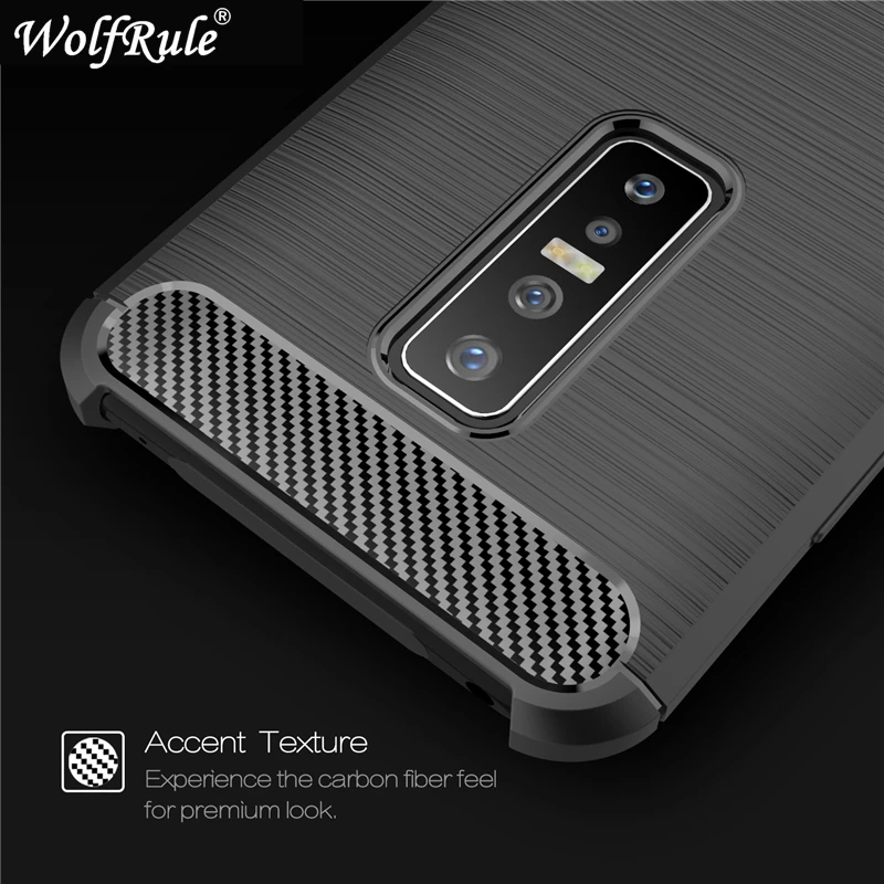 Чехол Wolfrule для Vivo V17 Pro чехол противоударный бампер из углеродного волокна