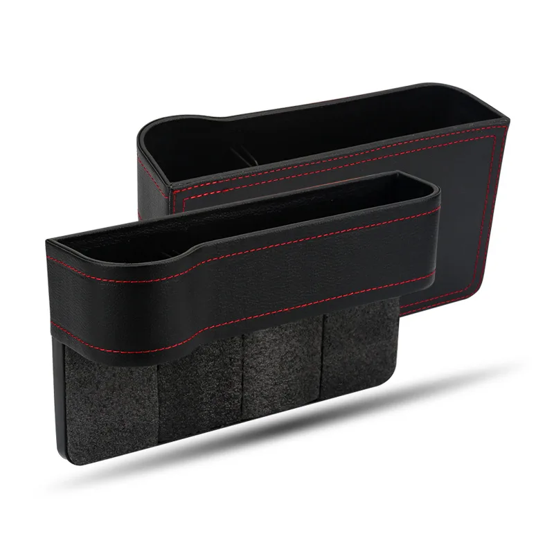 

Car seat clearance storage box leather pocket organizer storage box mobile phone bottle cup holder multifunctional auto parts