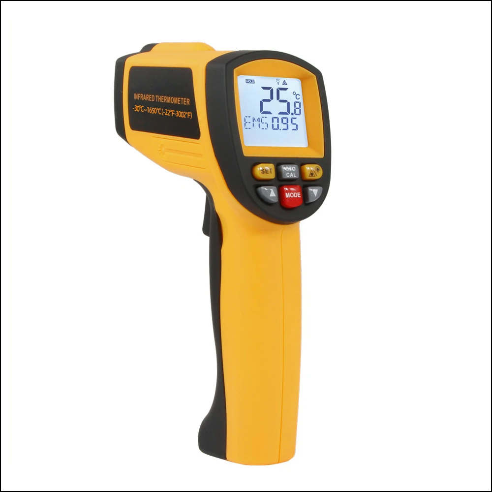 Инфракрасный термометр RZ цифровой измеритель температуры лазерный Уличный