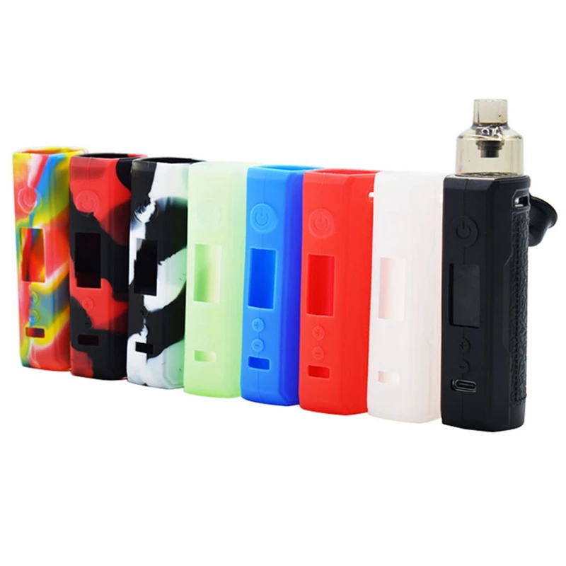 Силиконовый чехол совместимый с VOOPOO DRAG S Mod Pod Комплект силиконовый из пищевого