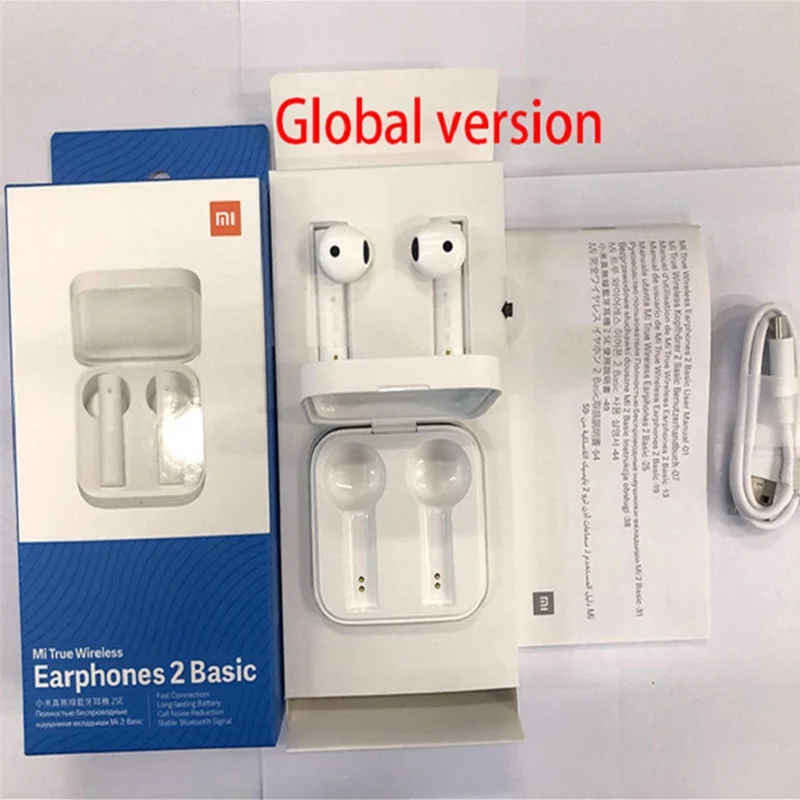 

10 pieces/Lot Xiaomi Air2 se Global Version Xiaomi Mi True Wireless Earphones 2 Basic Bluetooth 5.0 TWS Earbuds Touch Control