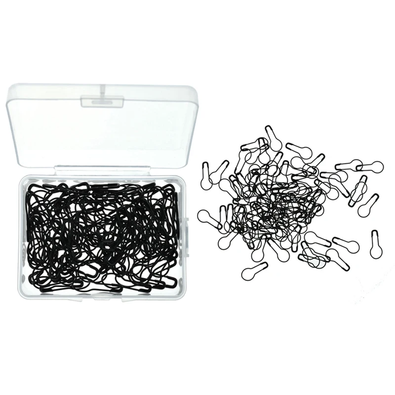 100 шт. защитные металлические штифты в форме тыквы для колокольчиков с коробкой