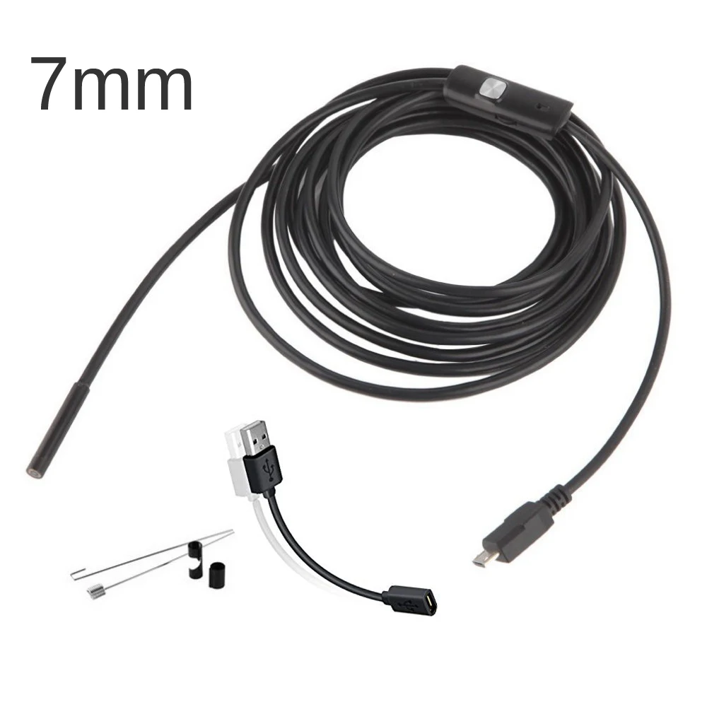 

Type C Endoscope Camera 1200P 8mm 1M 2M 5M Soft cable USB Endoscope Borescope Inspection Camera for Android Smartphone Windows