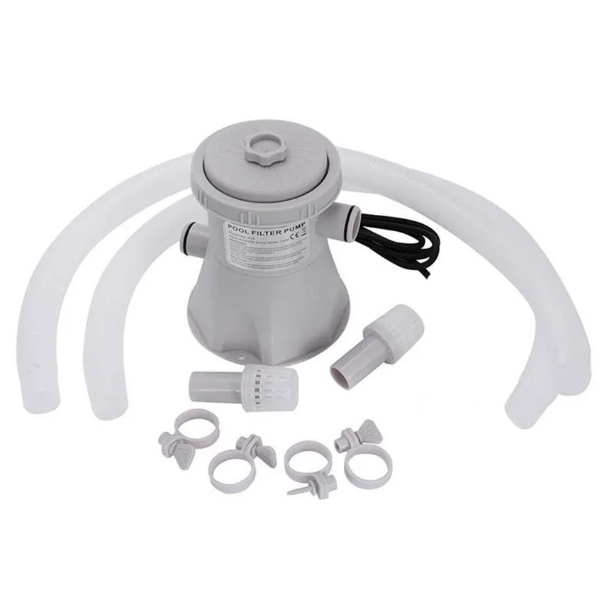 US 110V электрический насос с фильтром для бассейна инструмент очистки от наземных