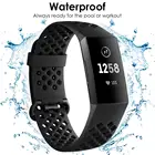 Ремешок для Fitbit Charge 3 SE, сменный ремешок для наручных часов, умные часы, спортивный дышащий силиконовый браслет для Fitbit Charge 4