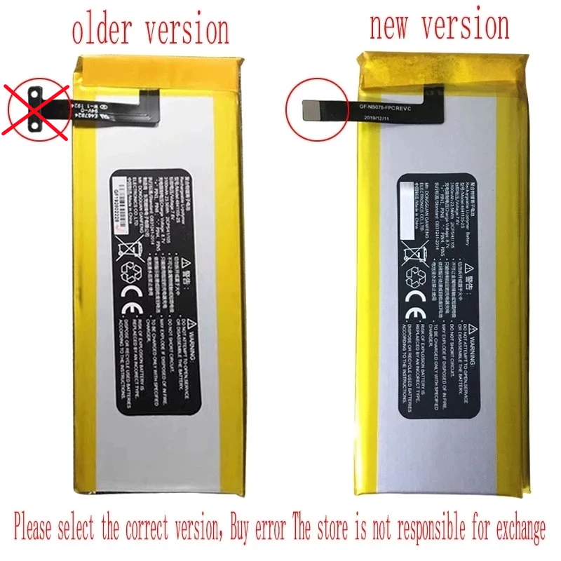 6438132-2S 654793-2S 565774-3S 4841105-2S Аккумулятор для портативной игровой ноутбук GPD Pocket 2 P2 Max / MicroPC Win Max2 Win2 Win3 на.