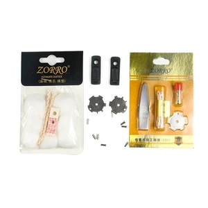 Lighter ZORRO Cotton Rubber Steel Wheel Maintenance Repair Tool Disassembler Oil Absorbent Core Cotton for Lighter Accessory