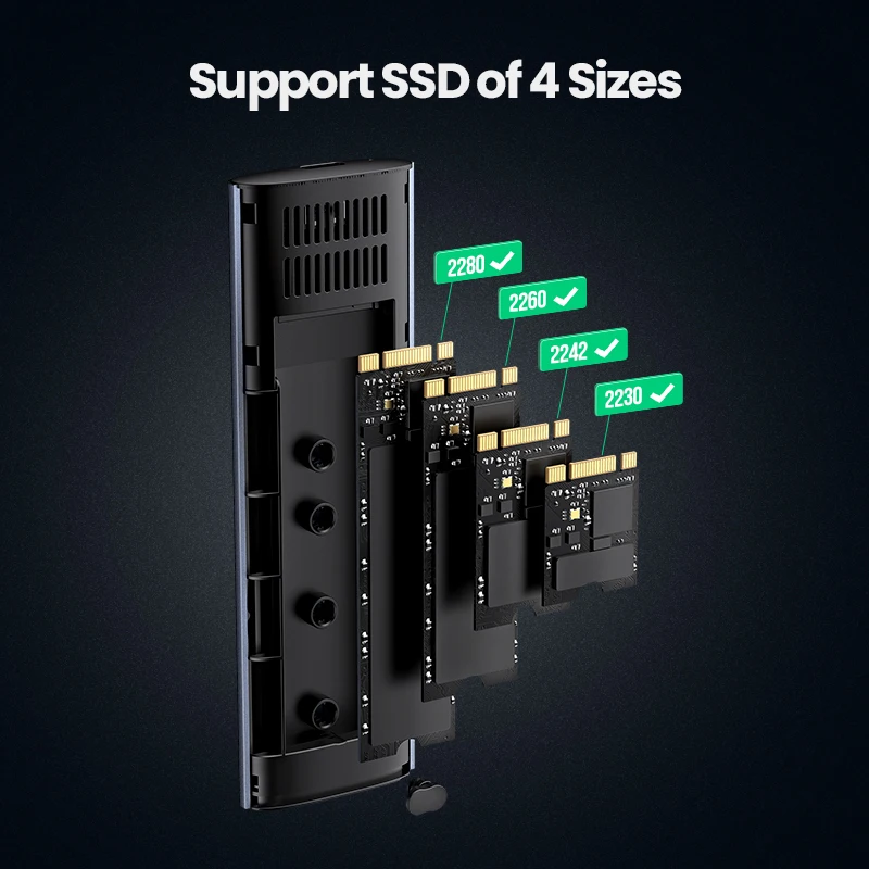 Ugreen 10 / SSD  NVMe NGFF M2 SSD   PCIe SATA USB SSD      M-Key & B- M2 SSD