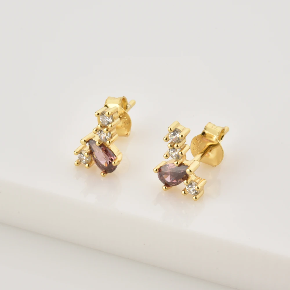 Серьги-гвоздики женские под серебро 2021 пробы | Украшения и аксессуары