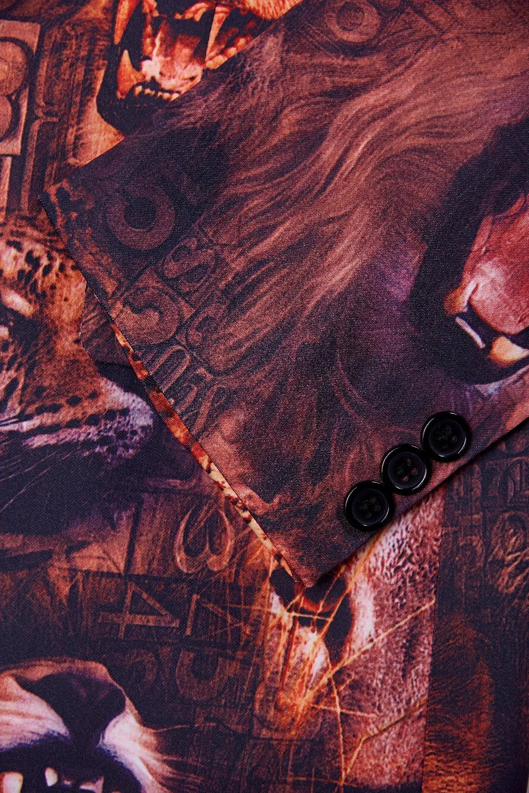 Новый мужской блейзер PYJTRL дизайнерский повседневный костюм с 3d рисунком