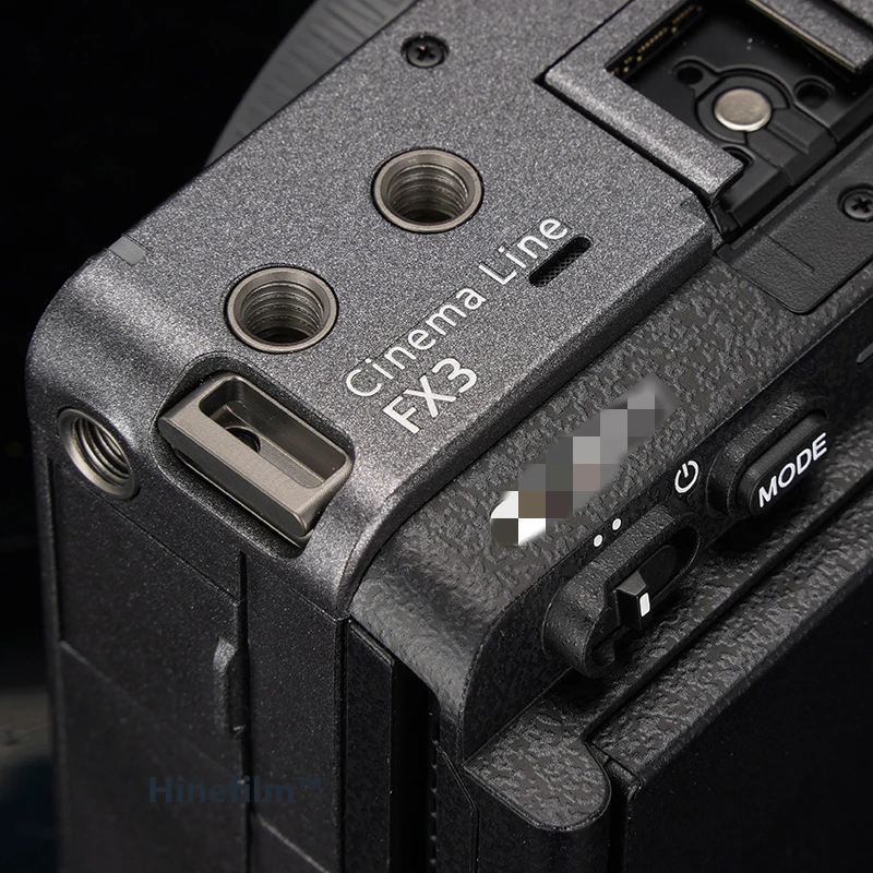 Устойчивая к царапинам виниловая наклейка FX3 Обложка для камеры Sony защитное