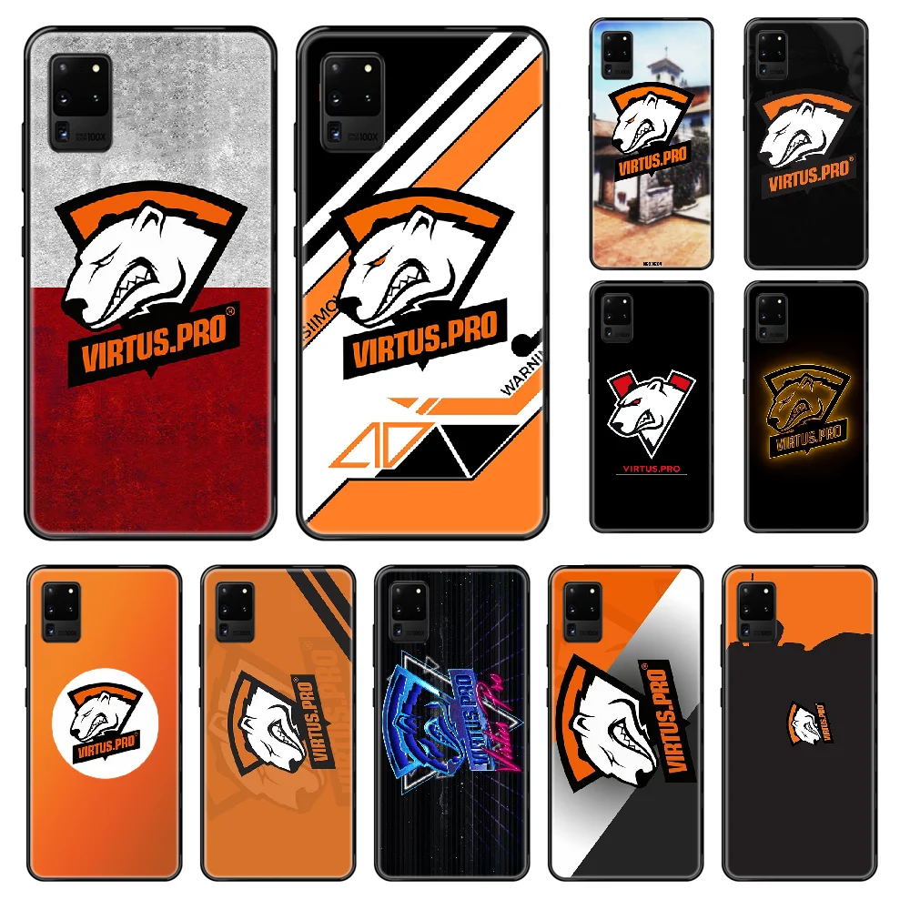

Game virtus pro Phone case For Samsung Galaxy S 3 4 5 6 7 8 9 10 Plus Lite Edge black tpu cover silicone prime soft cell cover