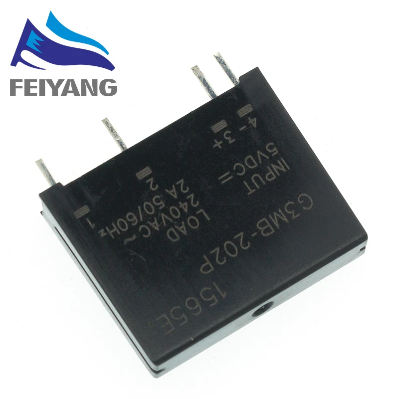 Твердотельные реле G3MB-202P-5VDC G3MB-202P-5V G3MB-202P DC-AC PCB SSR в 5VDC 240V AC 2A |