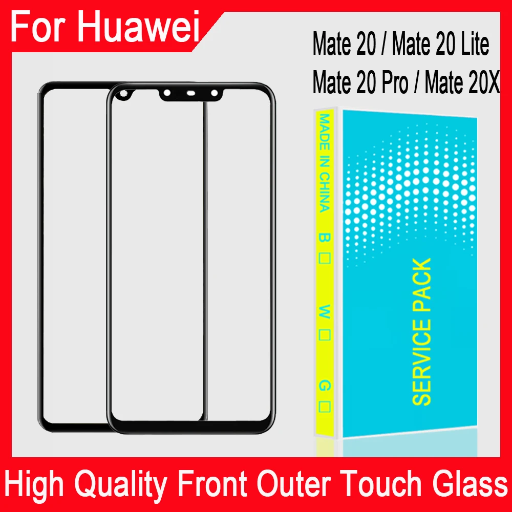 ЖК дисплей Сенсорная Панель переднее стекло для Huawei Mate 20 20X Lite Pro Сенсорный экран