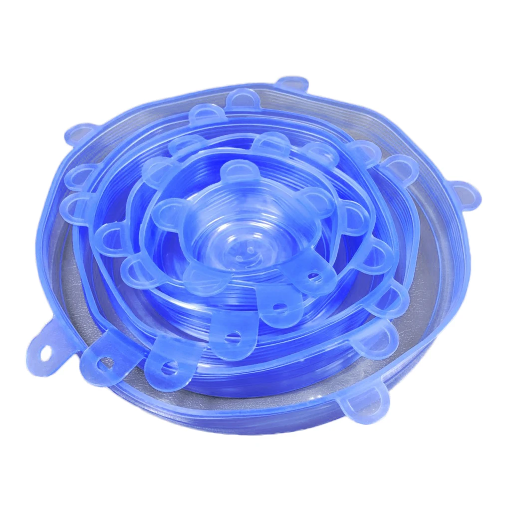 

Силиконовая крышка, растягивающаяся эритрогерметичная Крышка для упаковки пищевых продуктов, сохраняющая свежесть, герметичная крышка дл...