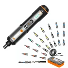 Набор миниатюрных электрических отверток, умные беспроводные электрические отвертки Worx WX240 с USB-зарядкой и набором сверл 26 бит