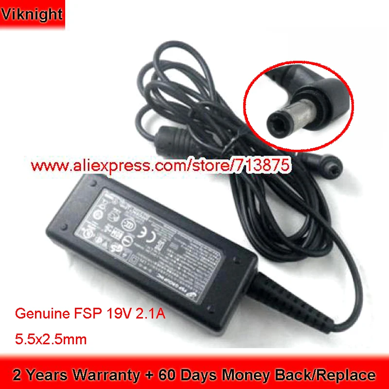 Натуральная FSP 19V 2.1A AD6630 ADP 40PH AB адаптер переменного тока PA 1400 11 для Asus UL30A UL50AG UL50VG