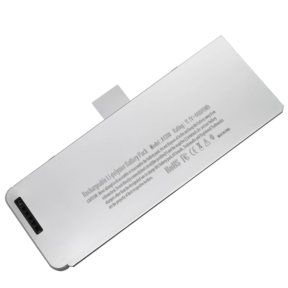10,8 V 49Wh A1280 ноутбук Батарея для Apple MacBook Pro 1" A1278(2008 лет) Алюминий 13" MB466*/A MB771