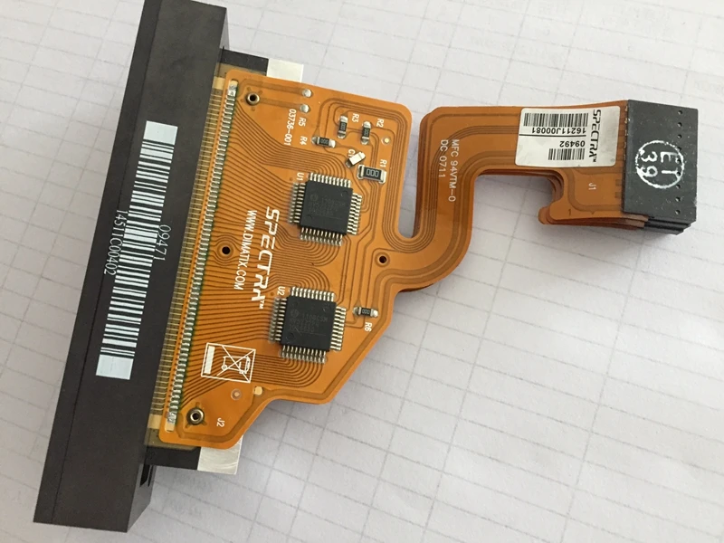 Акция! Печатающая Головка spectra galaxy 256/80pl протестирована на принтере один раз |