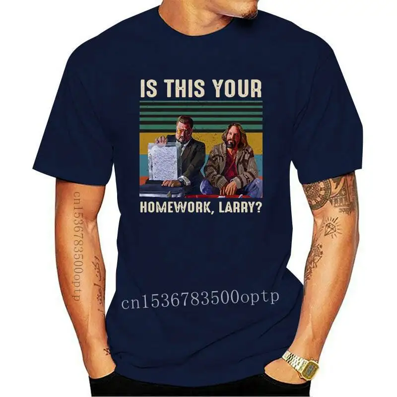 

New The Dude Walter Sobchak is This Your Homework Larry Vintage Big #Lebowski Lovers Movie T Shirt Gift Tee for Men Women