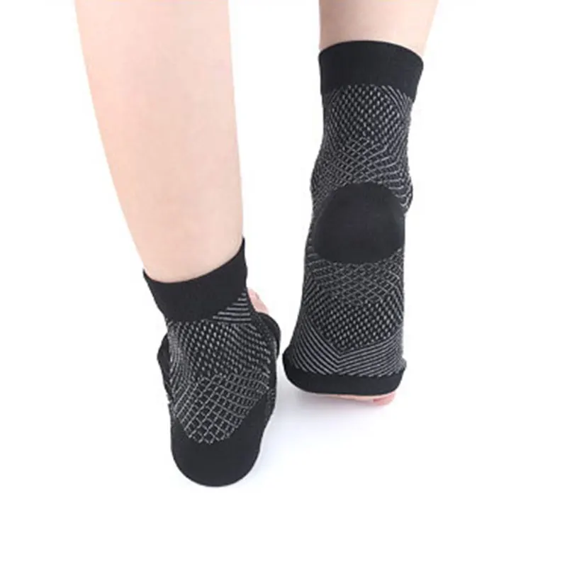 

1Pairs Men Compression Socks Women Foot Sleeve Ankle Support Sports Running Cycle Sock Basketball Anti Fatigue Brace Socks Hot