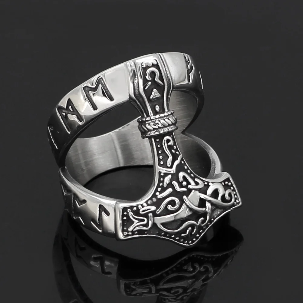 Скандинавский Викинг 316L Молот Тора из нержавеющей стали Mjolnir Скандинавское