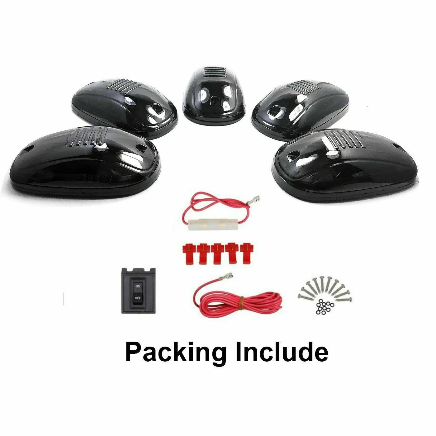 

Visibility Improvement Cab Running Light Warning Lights 5pcs Driving Lights LED Rooftop