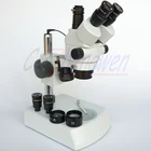 Бесплатная доставка! 3.5X-180X SIMUL фокальный Тринокулярный Стерео зум микроскоп двойной Галогеновый светильник