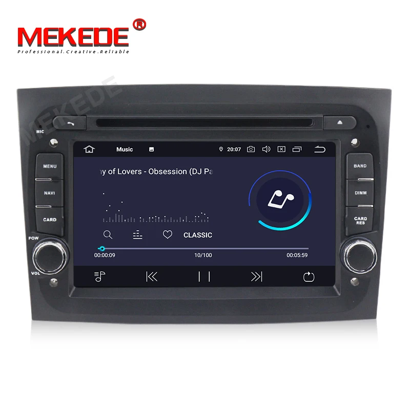 Ips DSP PX5 Android 9,0 4G+ 64G 8 core автомобильный dvd-радиоплеер для Fiat Doblo gps навигация TDA7851 wifi Bluetooth