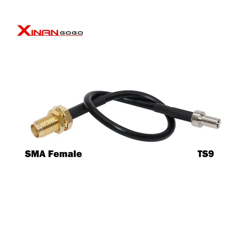 50PCS SMA female to TS9 right angle for ZTE 3G modem by EMS or DHL pigtail cable | Обустройство дома