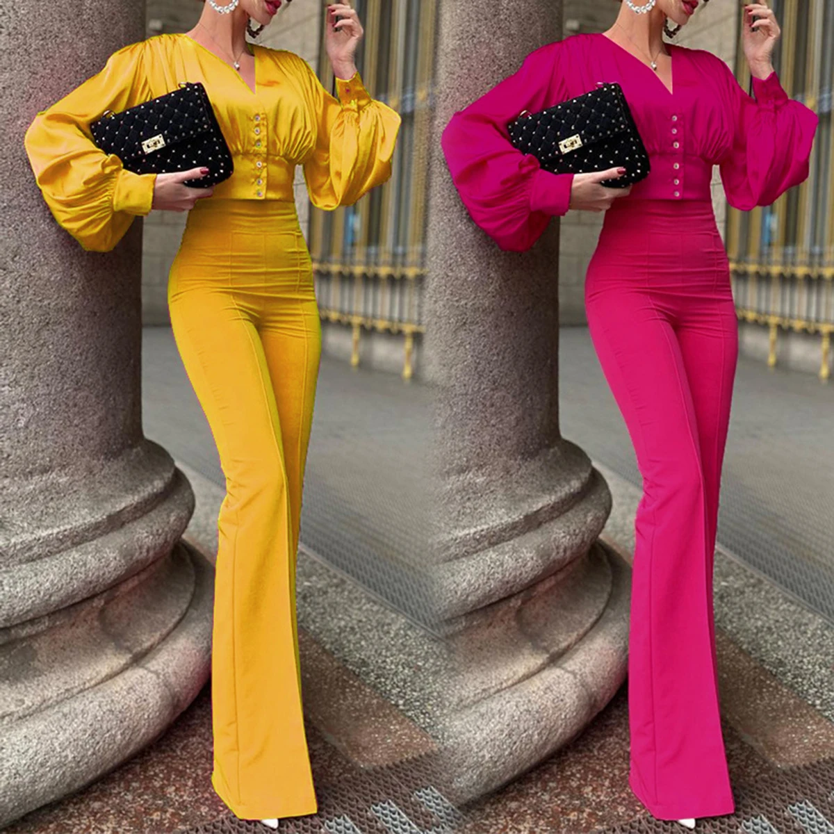 High Quality 2022 Two Pieces Set Velvet Evening Party Sexy Fashion Outfit Ladies Intimates Tops And Pants Sets Clothing Bodycon