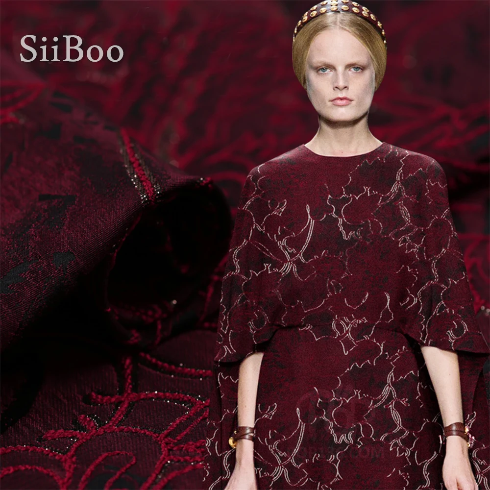 Французский высококачественный весенне осенний жаккардовый парчовый