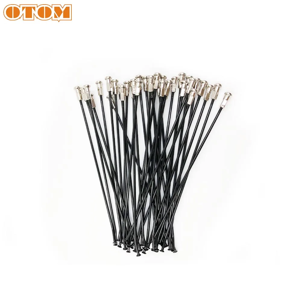 

Спицы велосипедные OTOM с ниппелями, обод передних и задних колес мотоцикла из нержавеющей стали с черной проволокой для HONDA CRF250R CRF450X