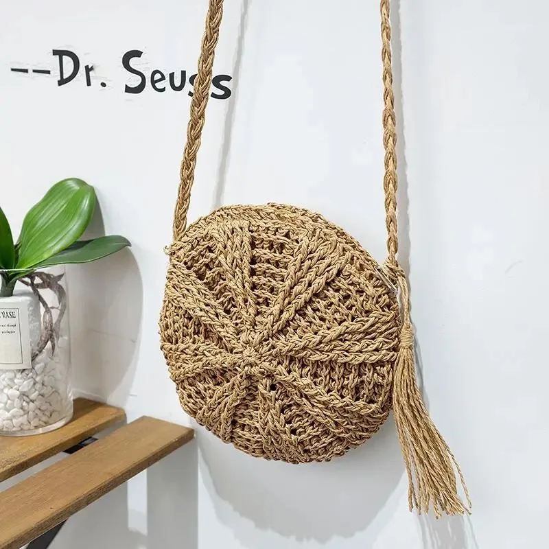 

2021 new fashion luxury leather all-match small round bag European and American style one-shoulder messenger portable small bag