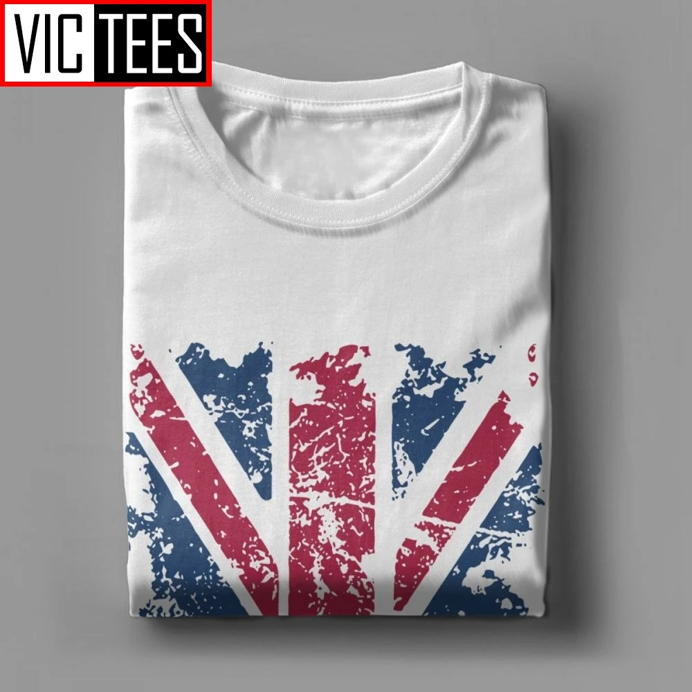 Мужская футболка Union Jack новинка 2019 модные с флагом Великобритании повседневные
