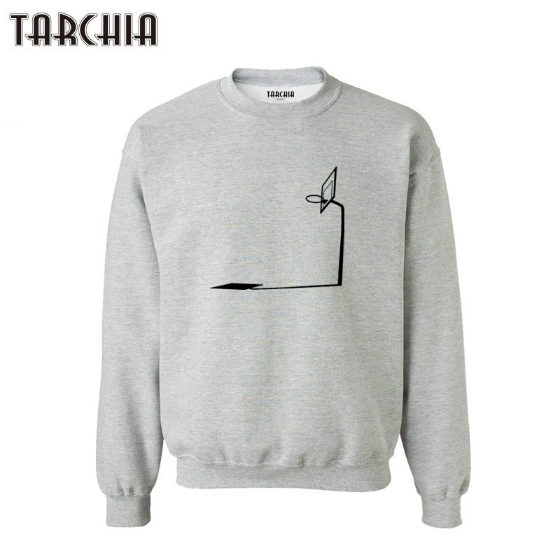 

TARCHIA Autumn New Hoodies Play Basketball Logo Men Designer Mens Sweatshirt Women O-Neck Sweatshirt Boy Tops Free Shipping