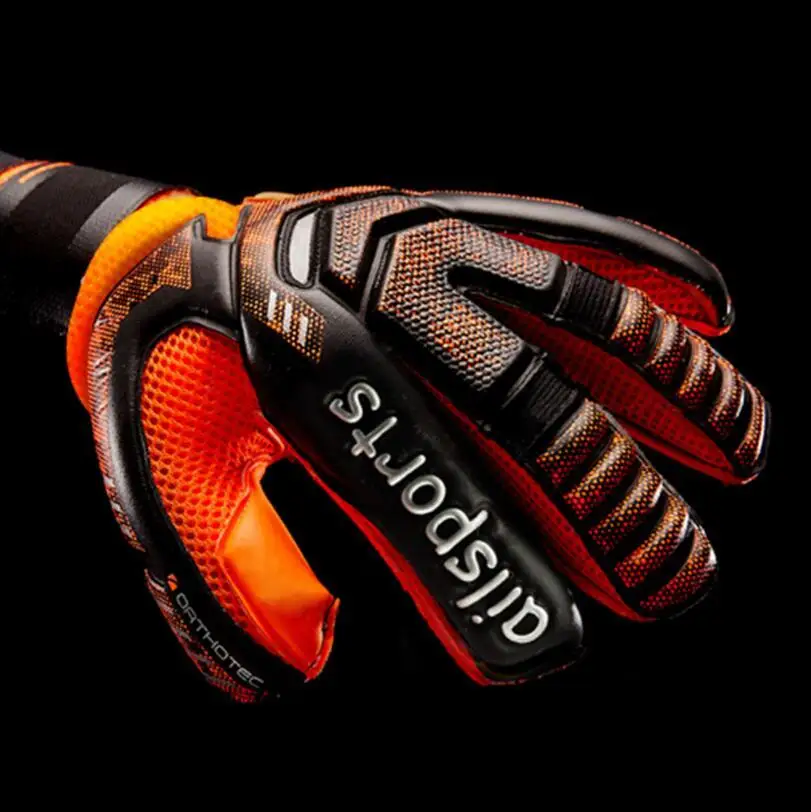 

Professional Finger Gloves Football Gloves Latex 4MM Thickened Goalkeeper Goalkeeper Goalie Soccer Gloves Protection Gloves Fing