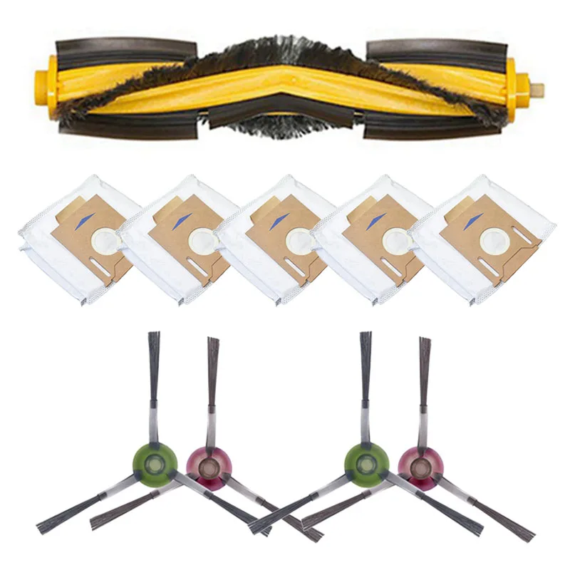 

for ECOVACS Deebot Ozmo T8 AIVI Series Robot Vacuum Cleaner Side Brush Main Brush Dust Bag Cleaning Replacement