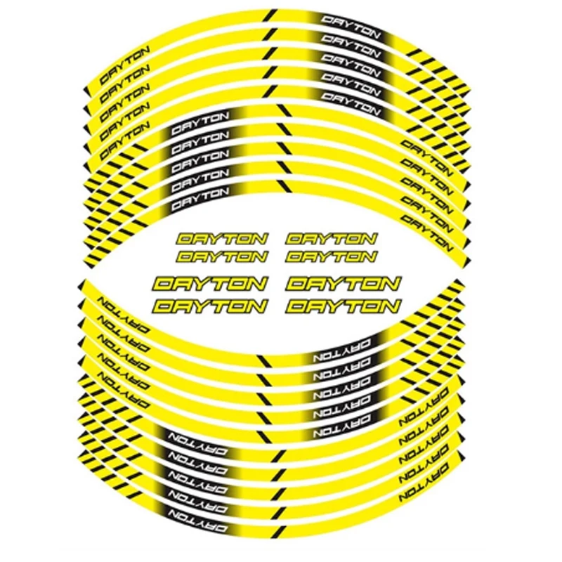 Подходят Триумф Дейтон мотоцикл внутренние колеса наклейки обода
