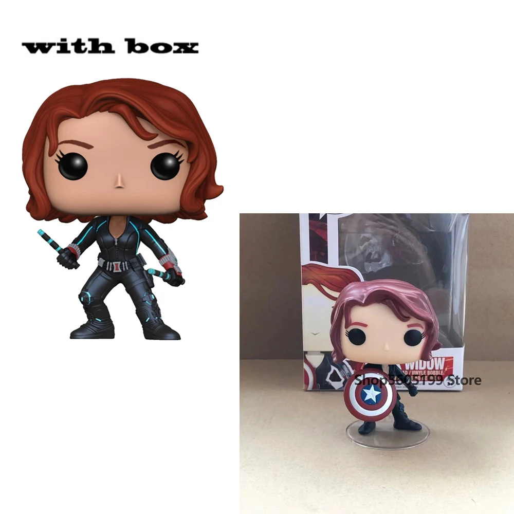 

Экшн-фигурка черная вдова с коробкой, игрушки для детей