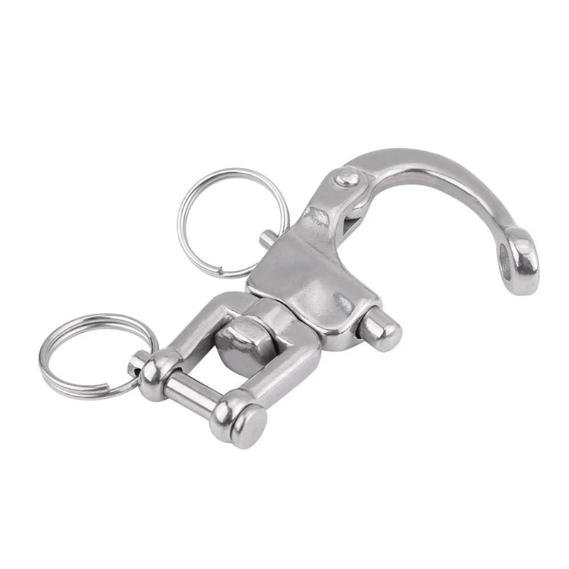 

Hook Swivel Shackle Outdoor For Sailboat Halyard Yacht Marine Supplies