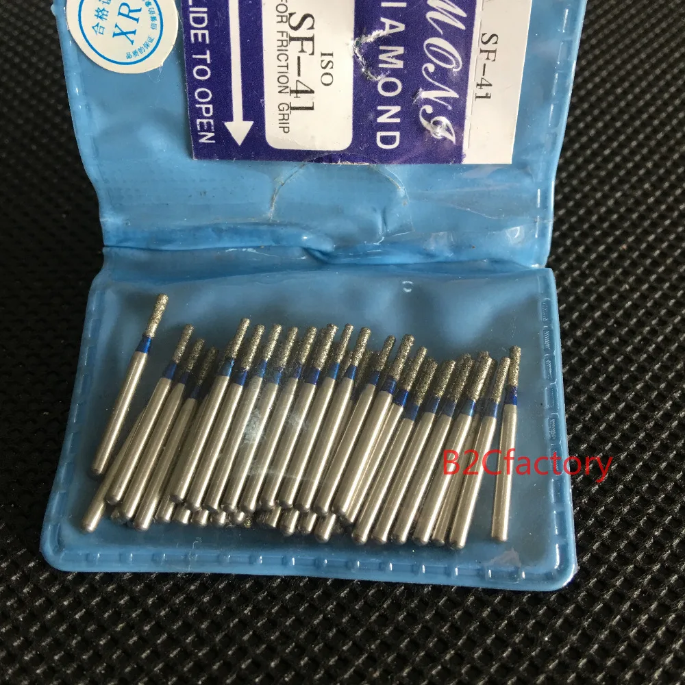 Стоматологические алмазные боры FG высокой скорости для полировки сглаживания SF