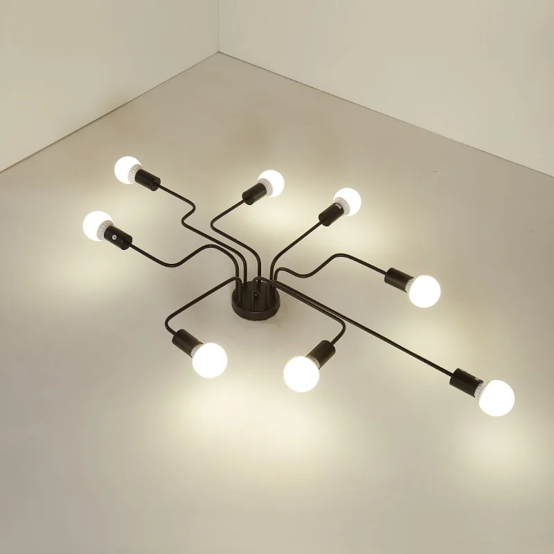 Современная потолочная светодиодная люстра, креативные светильники для гостиной, спальни, осветительные присветодиодный ы для дома от AliExpress RU&CIS NEW