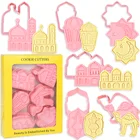 6 шт.компл. EID Mubarak фоторезы форма для выпечки для печенья инструменты Рамадан Kareem Исламская мусульманская Вечеринка домашние украшения